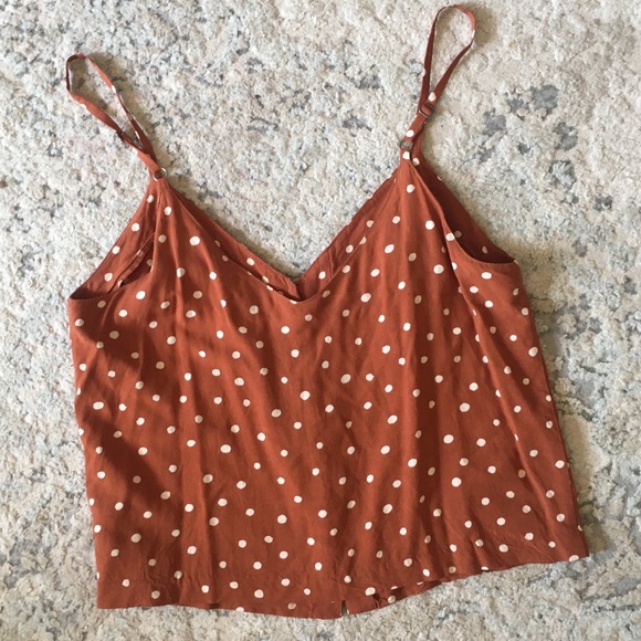 Madewell button-down cami top in inkspot dots - Picture 5 of 7